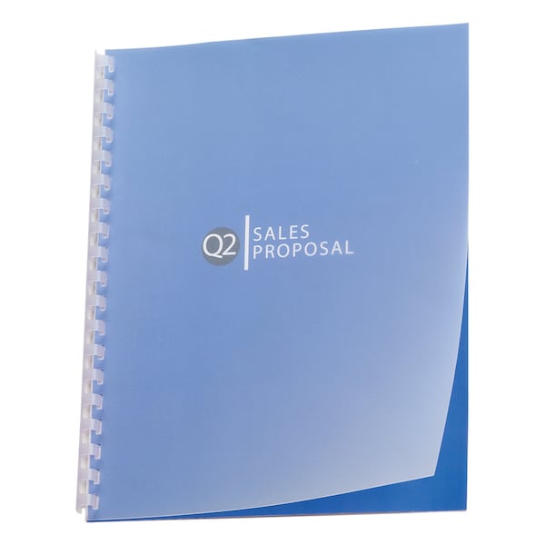 Design View Binding Cover, 11x8.5, PK25